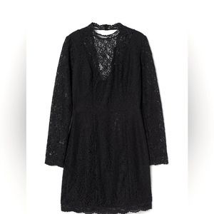 H&M Scallop-edged Lace Dress